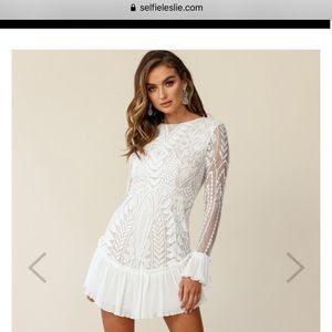 Beautiful white dress